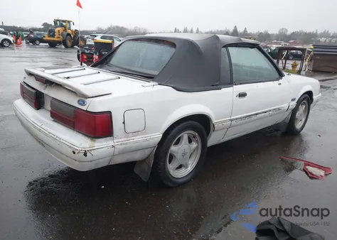 1991 Ford Mustang Lx z USA, uszkodzony, nr VIN 1FACP44EXMF184166